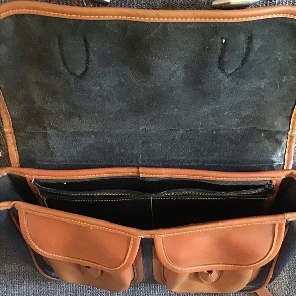 Vintage Dooney & Bourke Navy Handbag - Picture 7 of 12